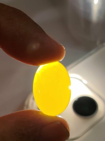 yellow aqeeq 15 carat